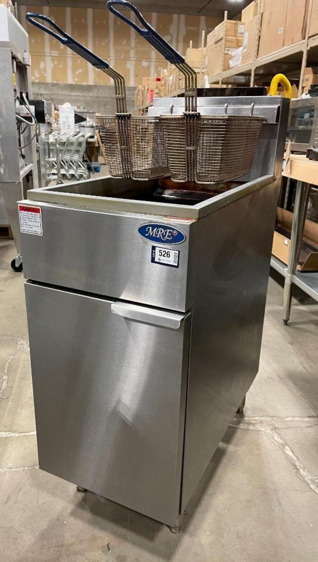 MRE ATFS-40 - 40 LB. GAS DEEP FRYER - 102,000 BTU - Image 9 of 10