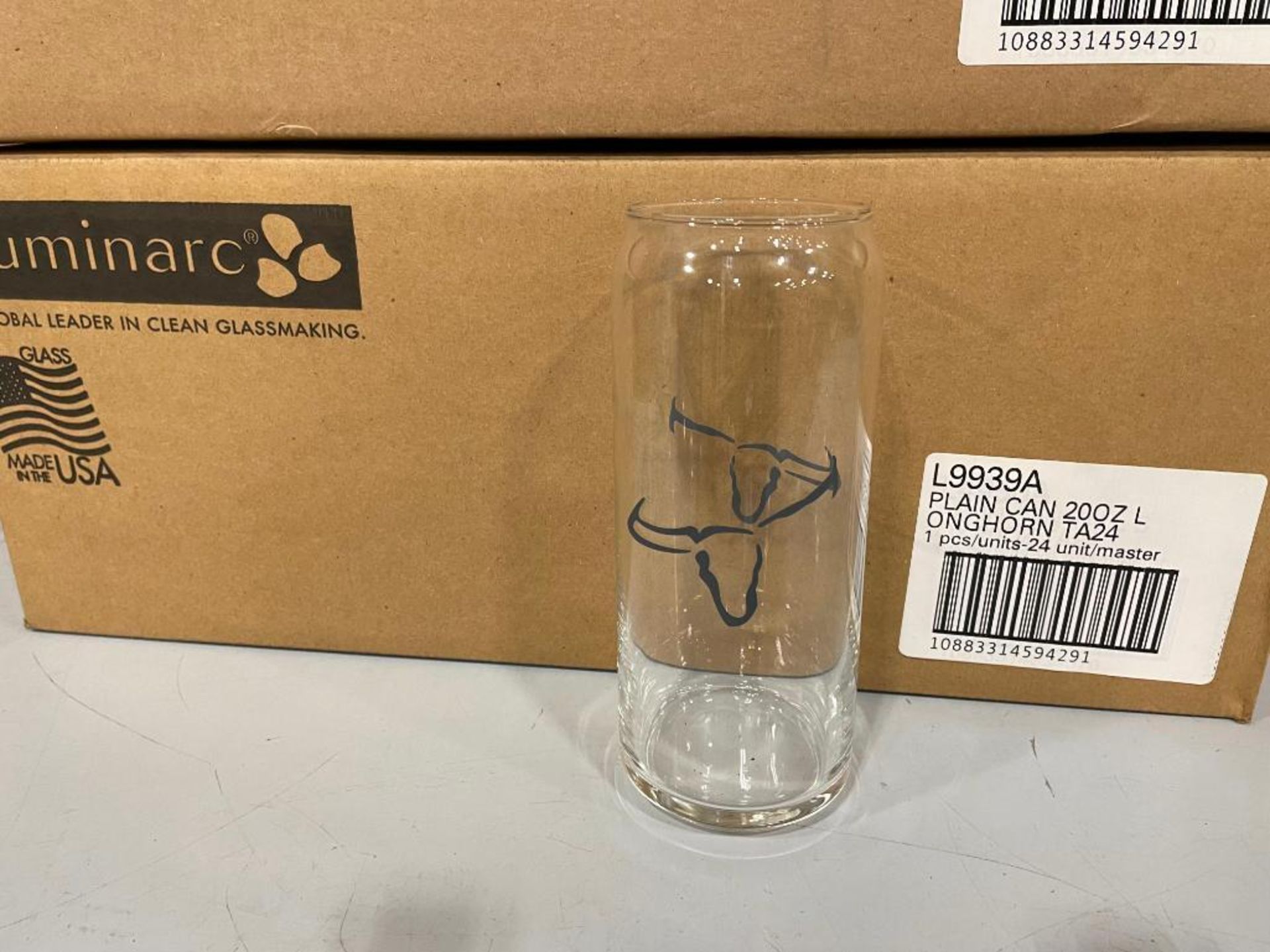 5 CASES OF 20 OZ. LONGHORN GLASSES, 24 PER CASE, ARCOROC L9939A - NEW - Image 3 of 4