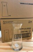 4 CASES OF ARCOROC H4166 CASCADE 17 OZ DECANTER - LOT OF 24 - NEW