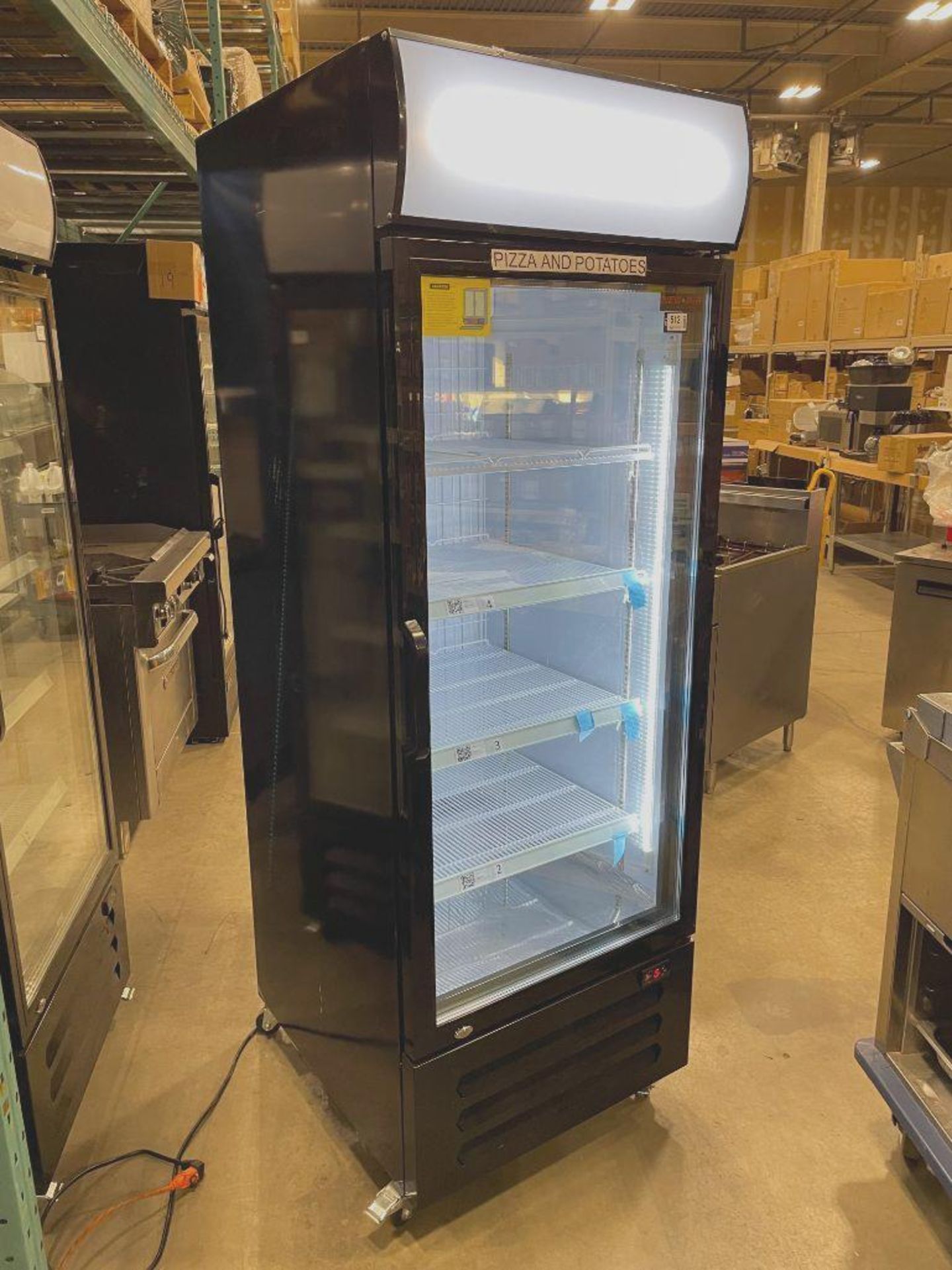 NEW-AIR NGF-054-H SINGLE GLASS DOOR FREEZER