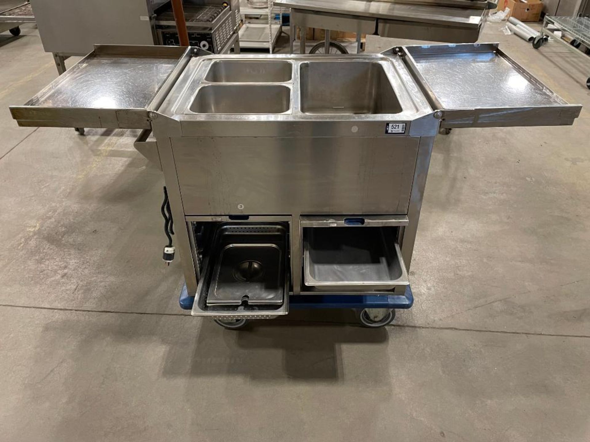 BURLODGE MOBILE HEATED FOOD CART - Image 11 of 18