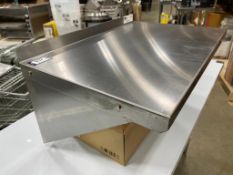 JOHN BOOS EWS8-1624 - 24" X 16" STAINLESS STEEL WALL SHELF