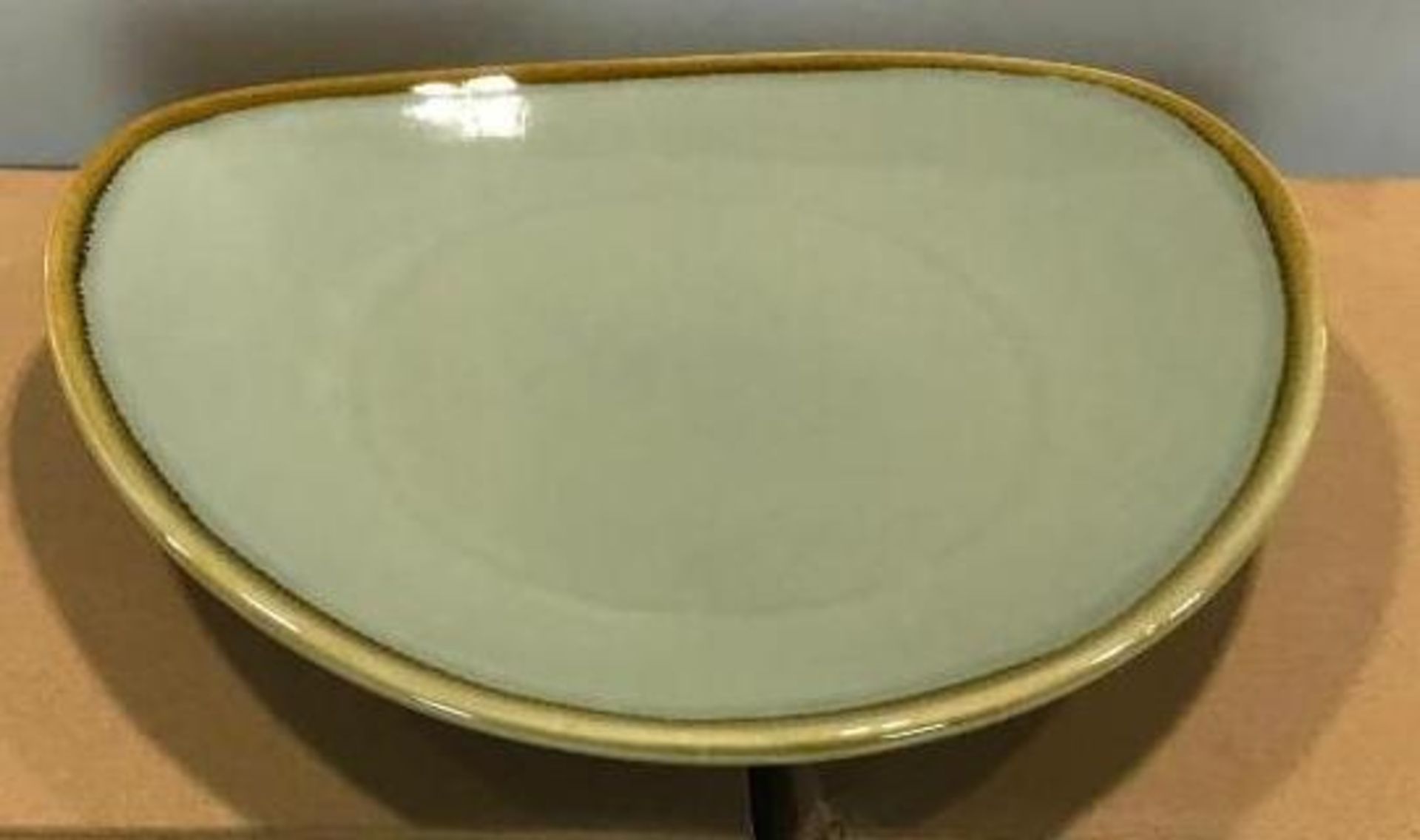 2 CASES OF TERRASTONE 11" SAGE GREEN PLATE - 12/CASE, ARCOROC - NEW - Image 3 of 3