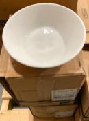 2 CASES OF DUDSON FLAIR 8" ROLLED EDGE BOWLS - 12/CASE, MADE IN ENGLAND