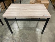 43.5" RECTANGLE RESTAURANT TABLE