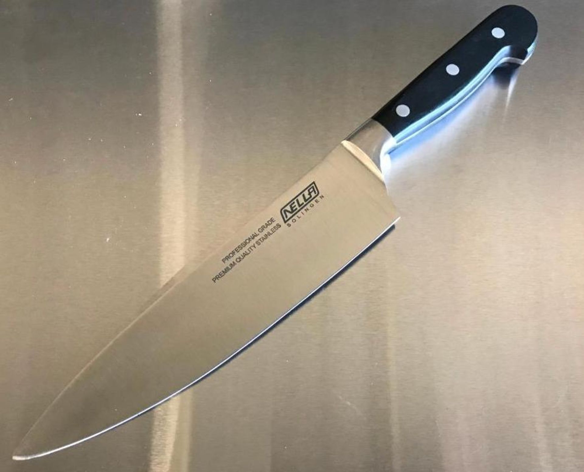 8" NELLA FORGED CHEF'S KNIFE, NELLA 11588 - NEW - Image 2 of 5