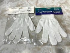 LOT OF (2) UPDATE CUT RESISTANT GLOVES - SMALL