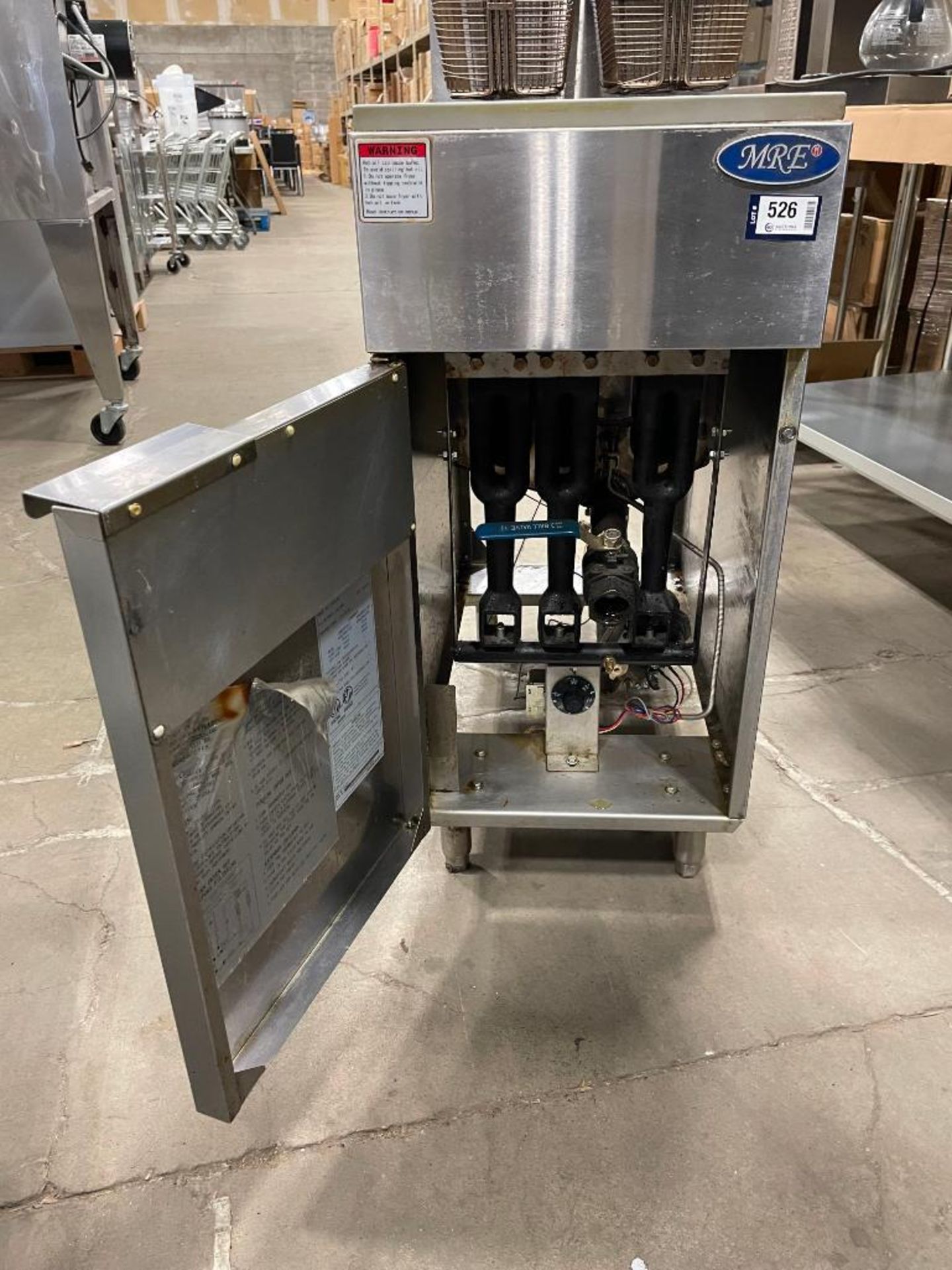 MRE ATFS-40 - 40 LB. GAS DEEP FRYER - 102,000 BTU - Image 4 of 10