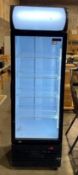 NEW-AIR NGR-036-H SINGLE GLASS DOOR DISPLAY COOLER