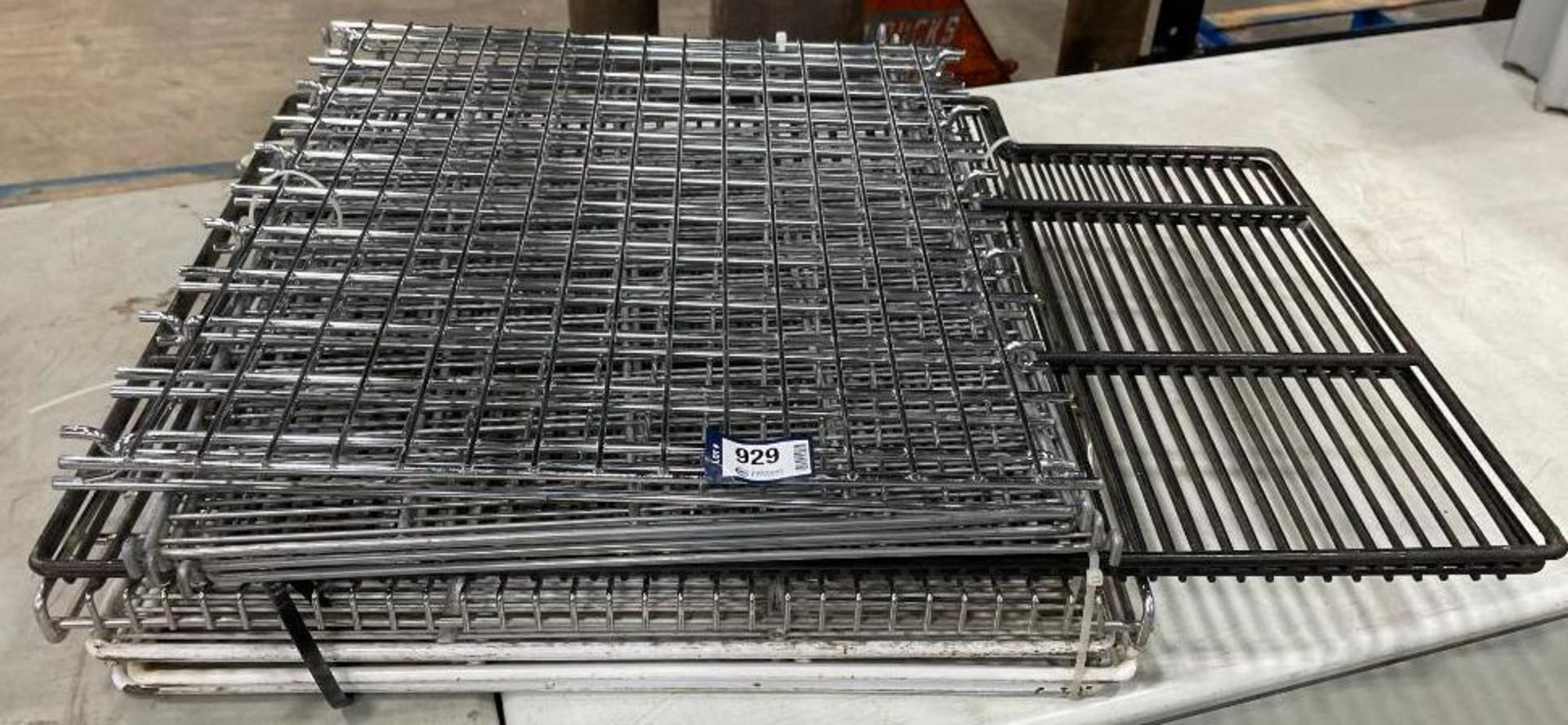 LOT OF ASSORTED COOLER RACKS