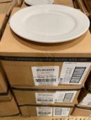 3 CASES OF DUDSON CLASSIC 9" PLATES - 12/CASE, MADE IN ENGLAND