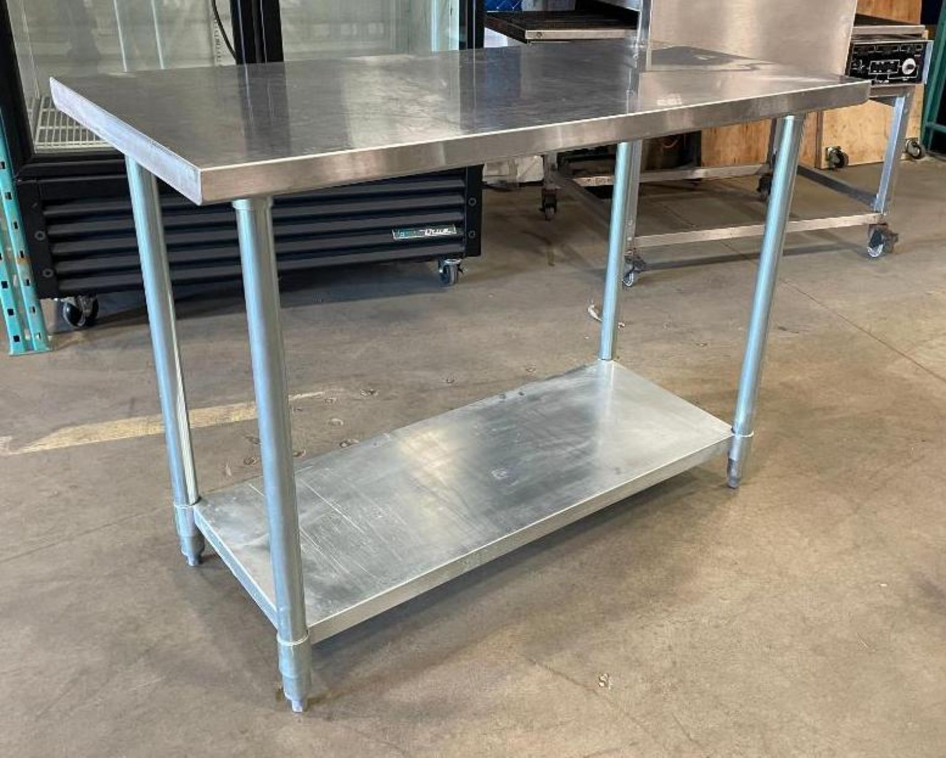 48" STAINLESS STEEL WORK TABLE - Image 2 of 4