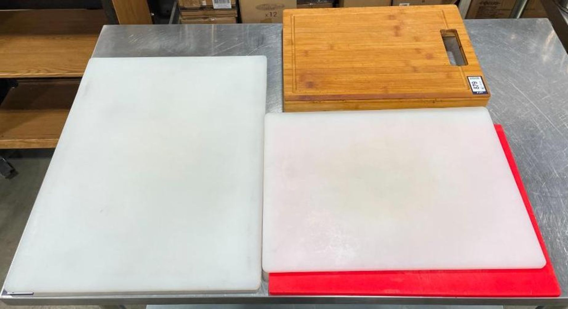 (4) ASSORTED CUTTING BOARDS