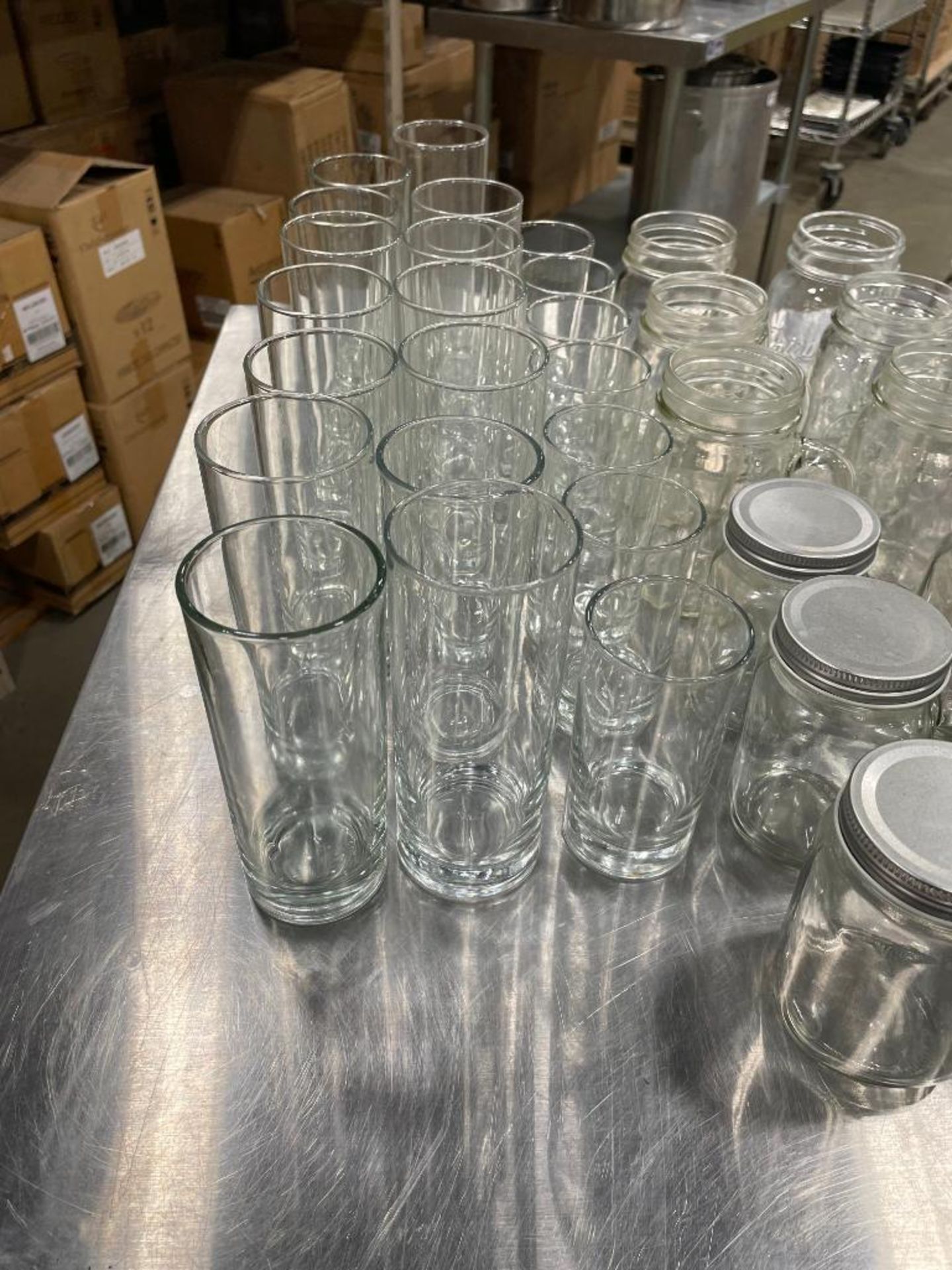 LOT OF ASSORTED GLASSWARE - Image 2 of 9