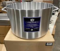 34QT HEAVY DUTY ALUMINUM SAUCE POT, JOHNSON ROSE 65834 - NEW