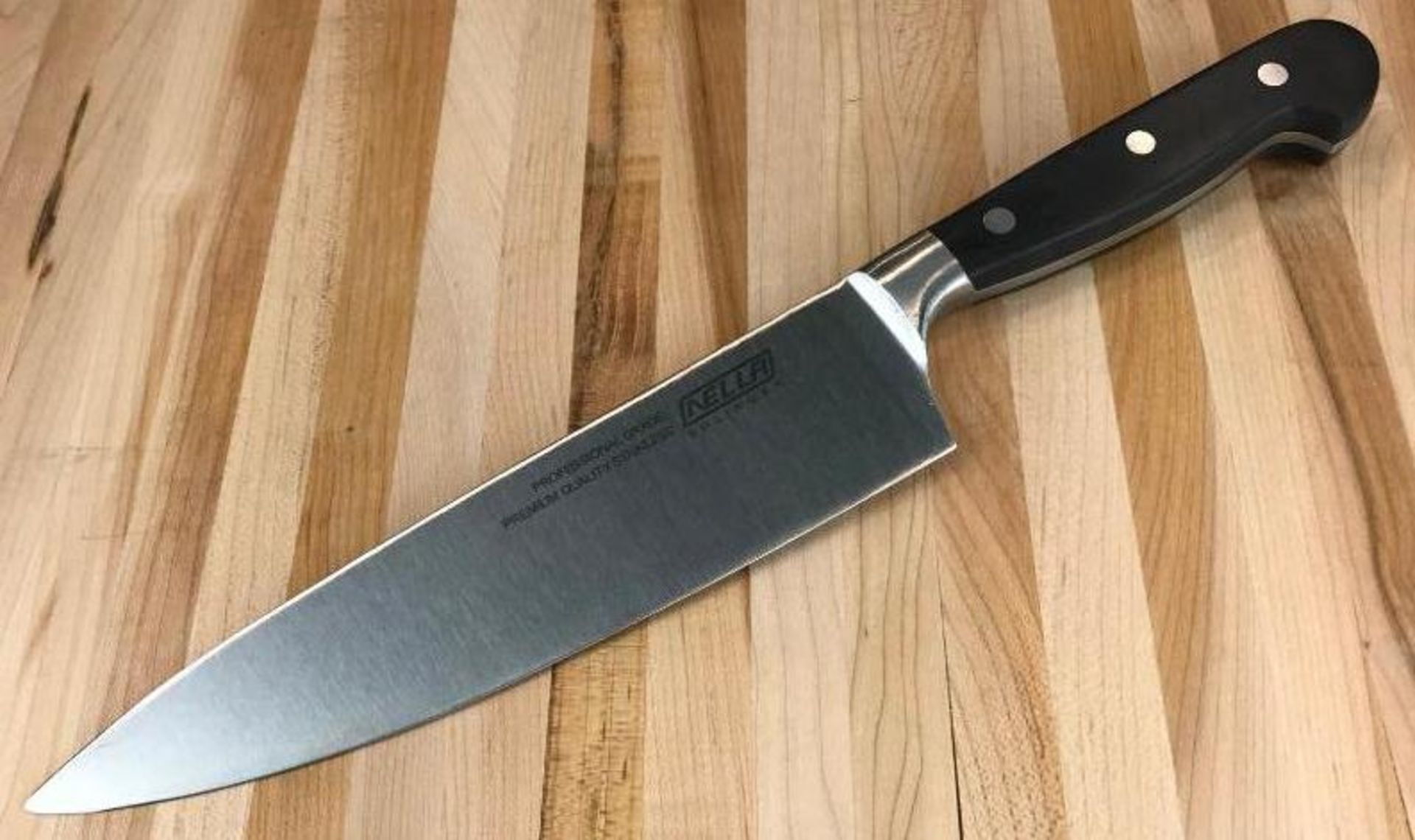 8" NELLA FORGED CHEF'S KNIFE, NELLA 11588 - NEW - Image 2 of 5