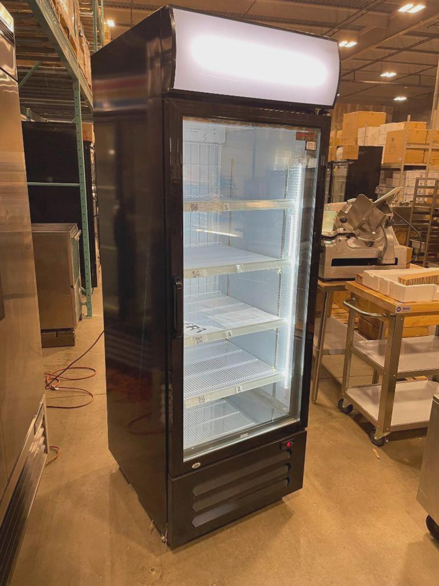 NEW-AIR NGF-054-H SINGLE GLASS DOOR FREEZER