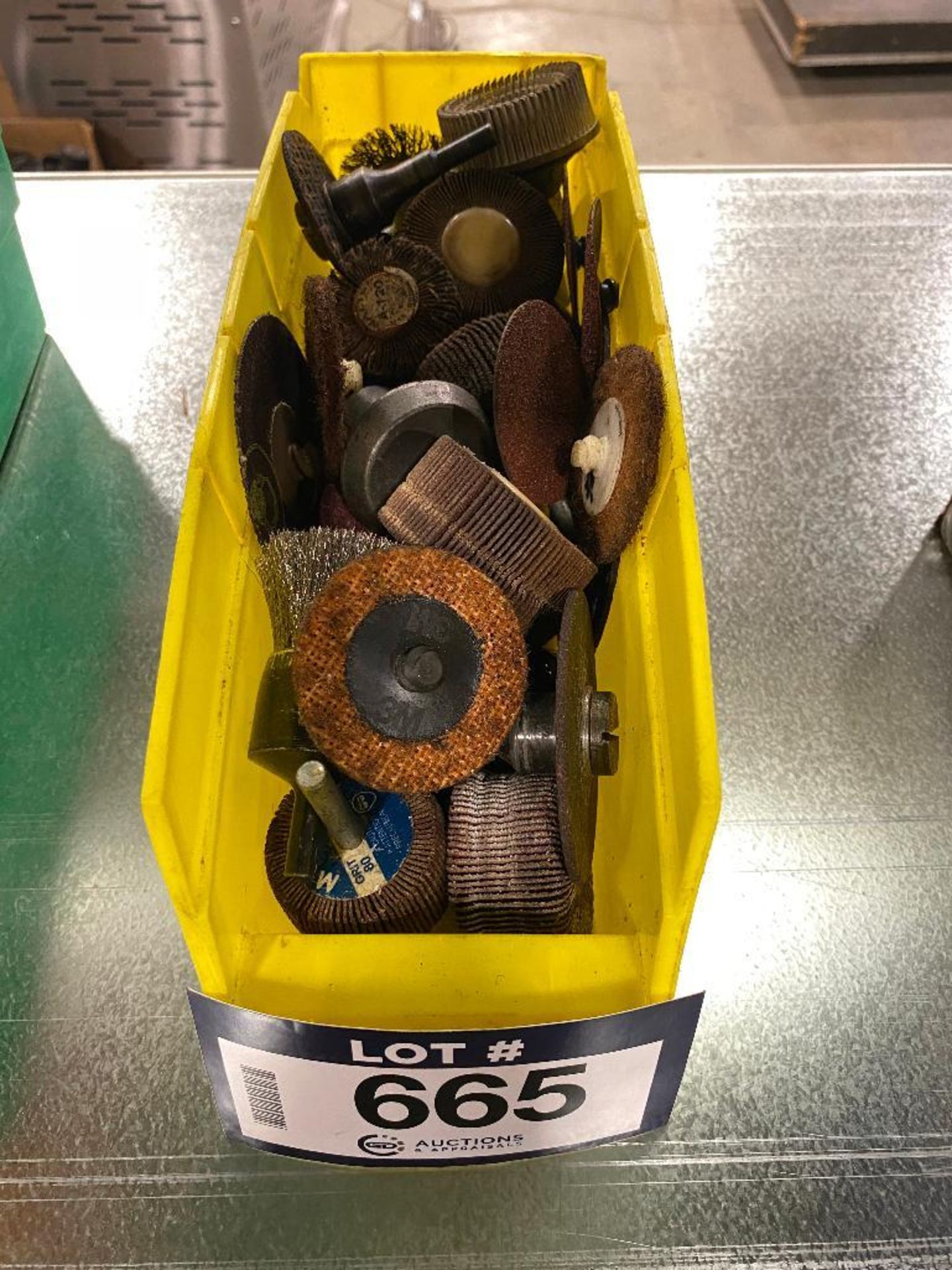 Lot of Asst. Abrasives including Flap Wheels, Discs, etc.