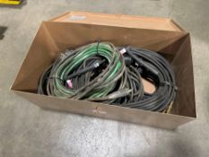 Lot of Asst. Welding Hoses and Tig Torches, etc. w/ 16" X 30" Tool Chest