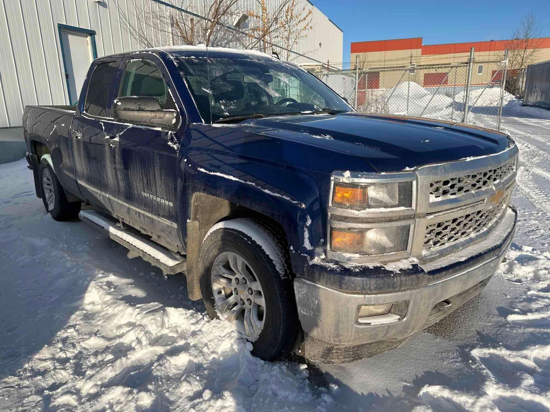 2014 Chevrolet Silverado Double Cab 4X4 Gas Pickup Truck, VIN #: 1GCVKREC6EZ330249 - Image 3 of 13