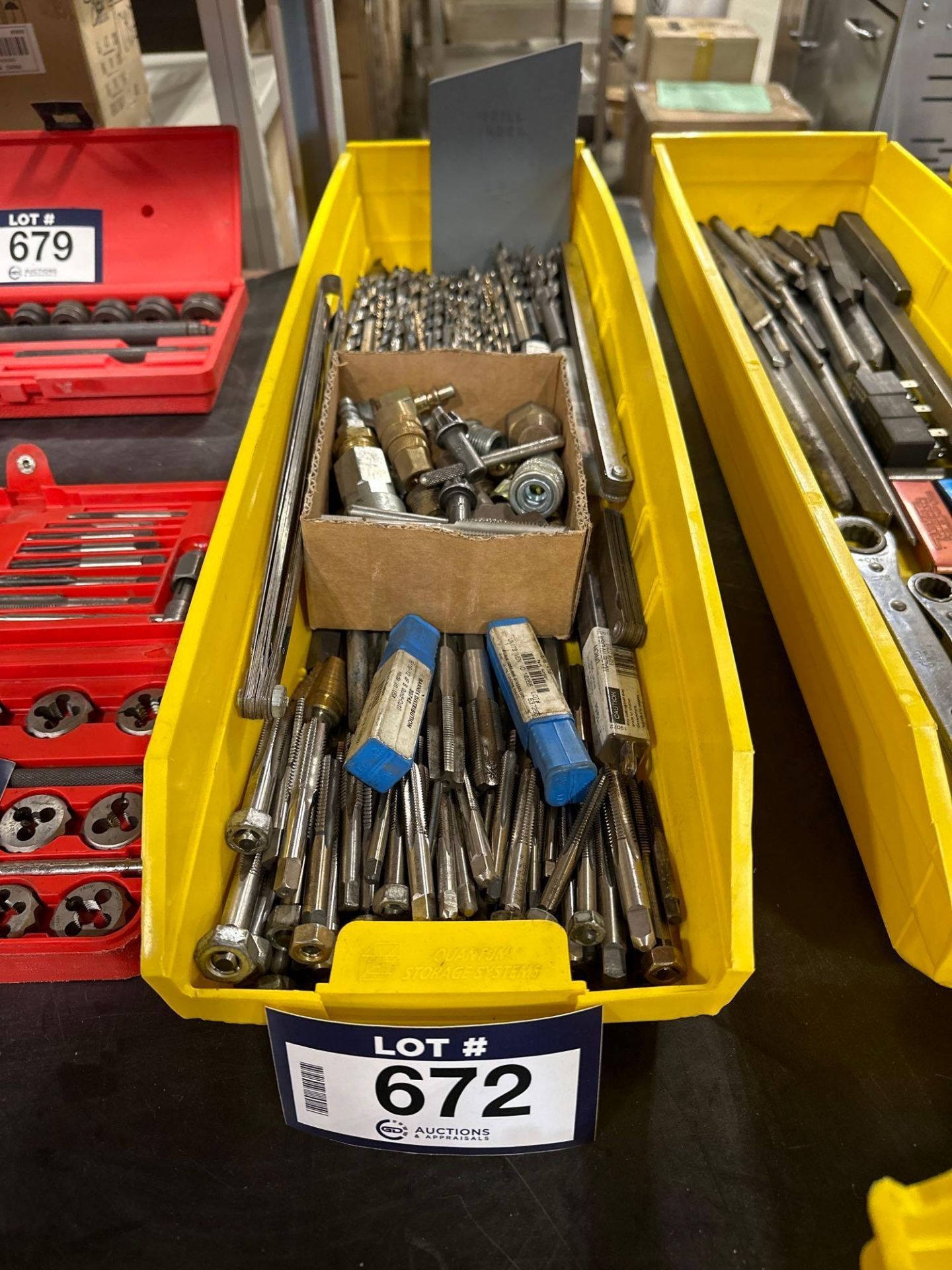 Lot of Asst. Drill Bits, Taps, etc. - Image 2 of 5