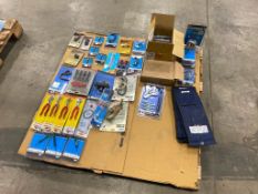 Pallet of Asst. OTC Parts including Flange Type Pullers, E-Clip Tool Set, Battery Pliers, etc.