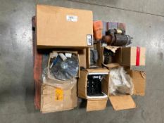 Pallet of Asst. Starters, Fasteners, Filters, etc.