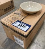 DUDSON EVO SAND OATMEAL BOWL 6 3/8" - 24/CASE, MADE IN ENGLAND