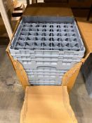 Lot of (4) Cambro Camrack 49-Compartment Warewashing and Storage Rack