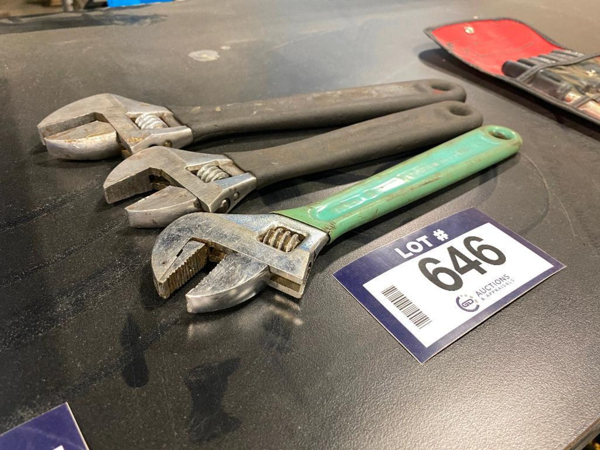 Lot of (3) Asst. Crescent Wrenches