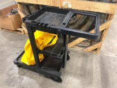 Rubbermaid Janitorial Cart