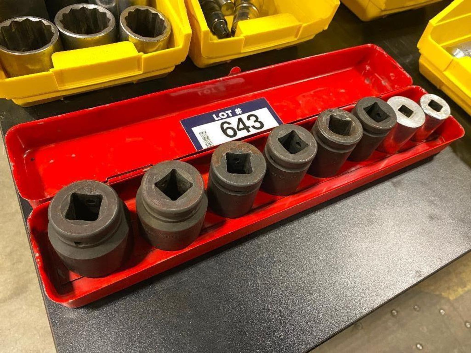 Socket Set w/ Asst. 3/4" and 1/2" Sockets