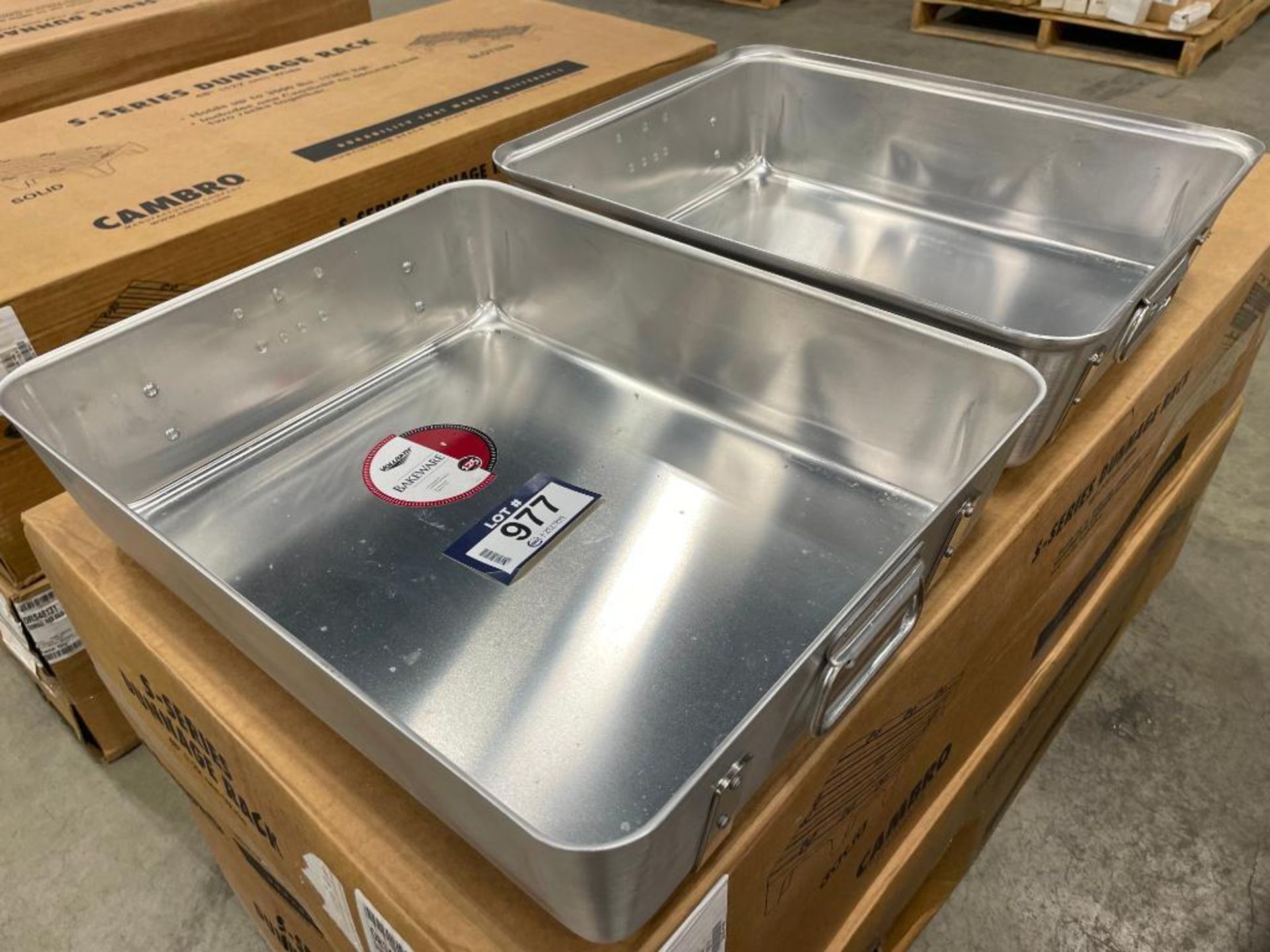 Lot of (2) 22.5"X16.25" Roasting Pans - Image 3 of 6