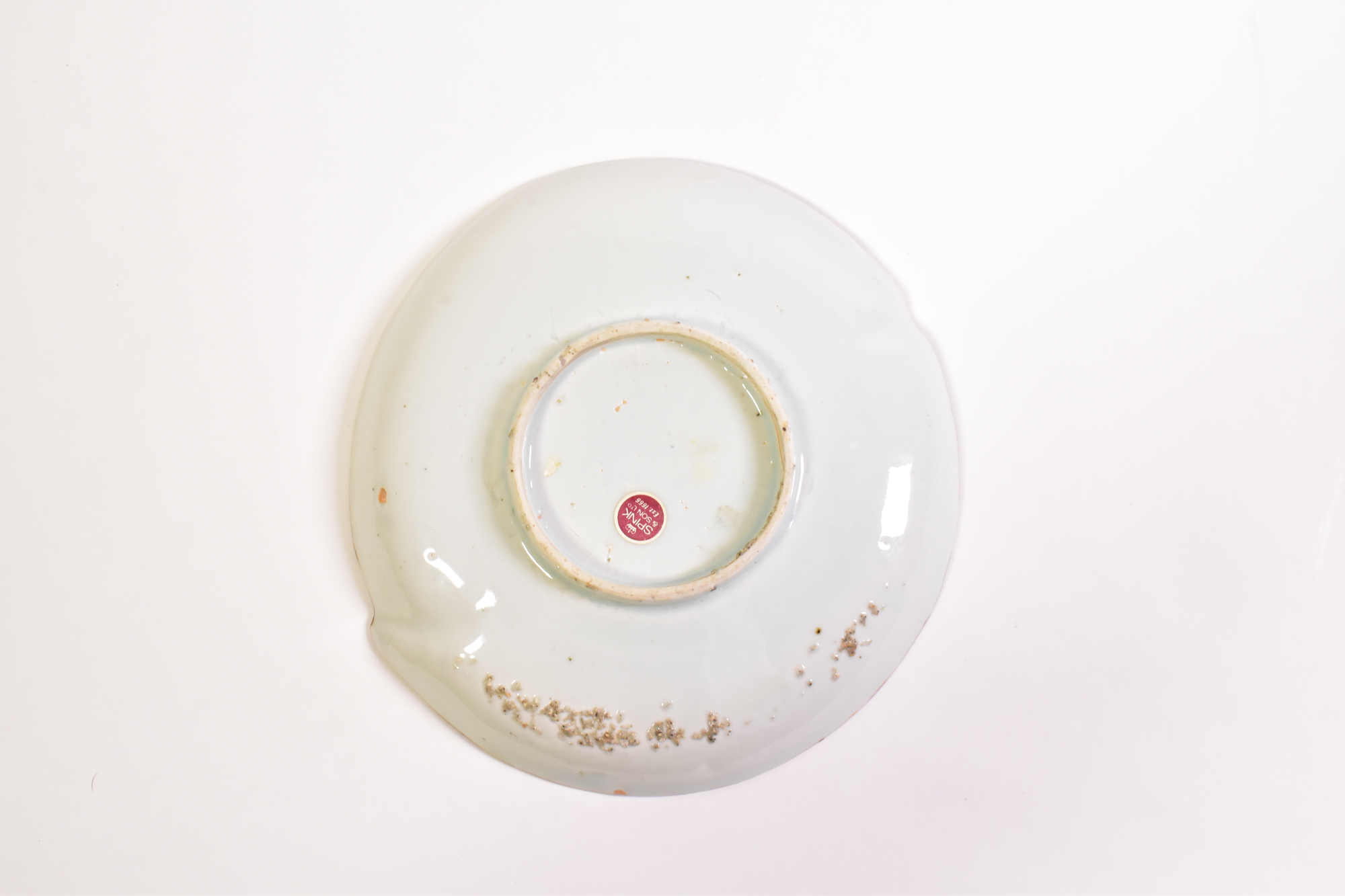 A CHINESE BLUE AND WHITE 'PEACH' DISH, TIANQI PERIOD, 1621 - 1627 - Image 2 of 4