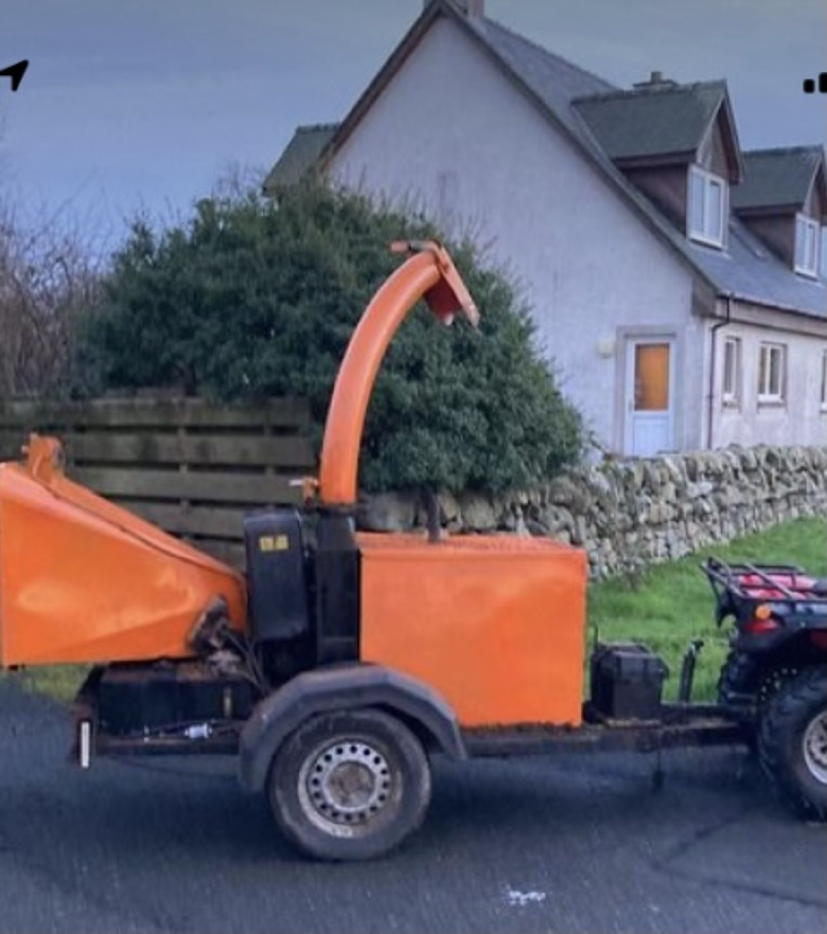 TIMBERWOLF DIESEL WOOD CHIPPER TW 150 DHB LOCATION NORTHERN IRELAND. - Image 3 of 5