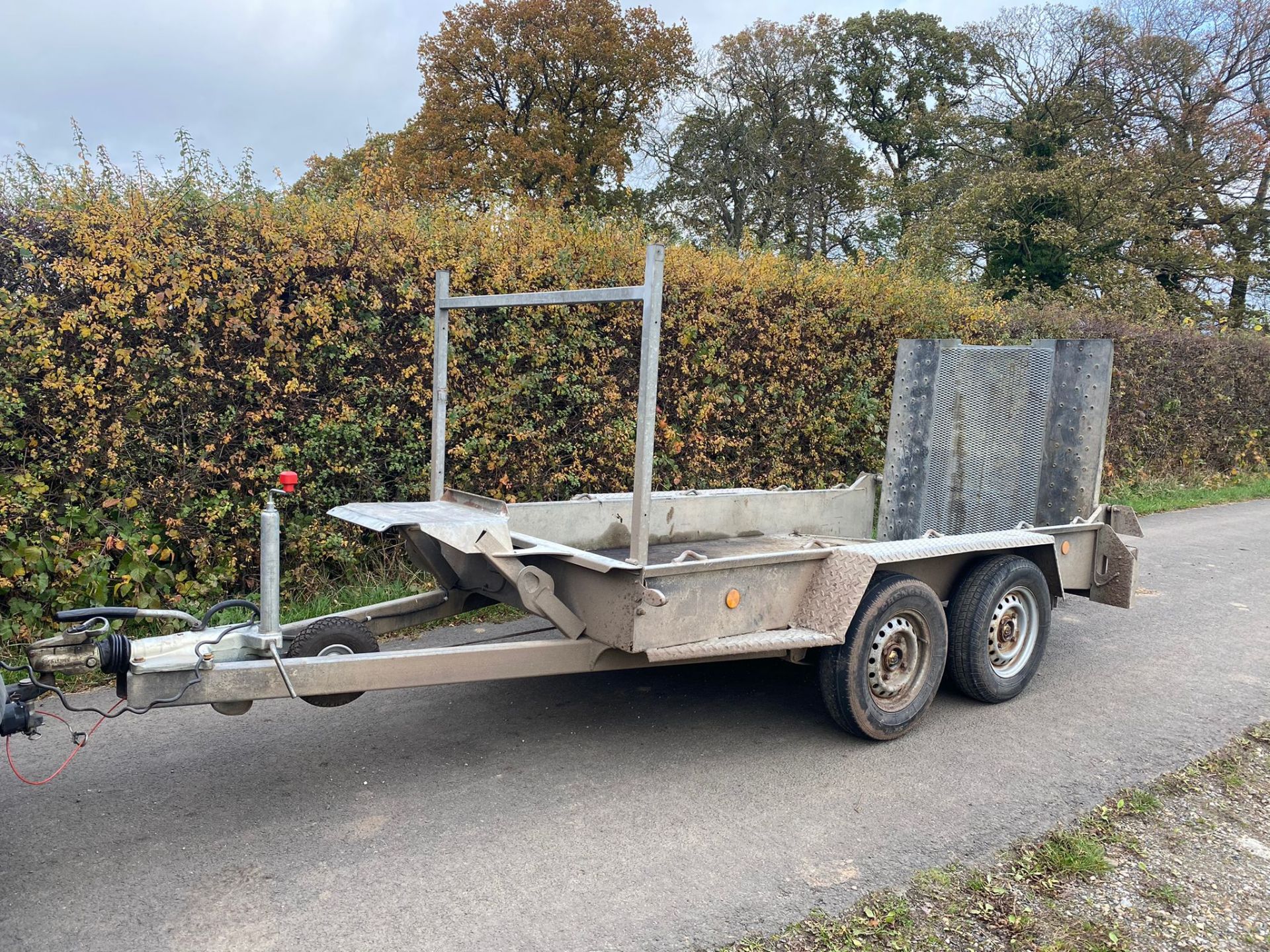 IFOR WILLIAMS PLANT TRAILER.LOCATION NORTH YORKSHIRE - Image 4 of 5