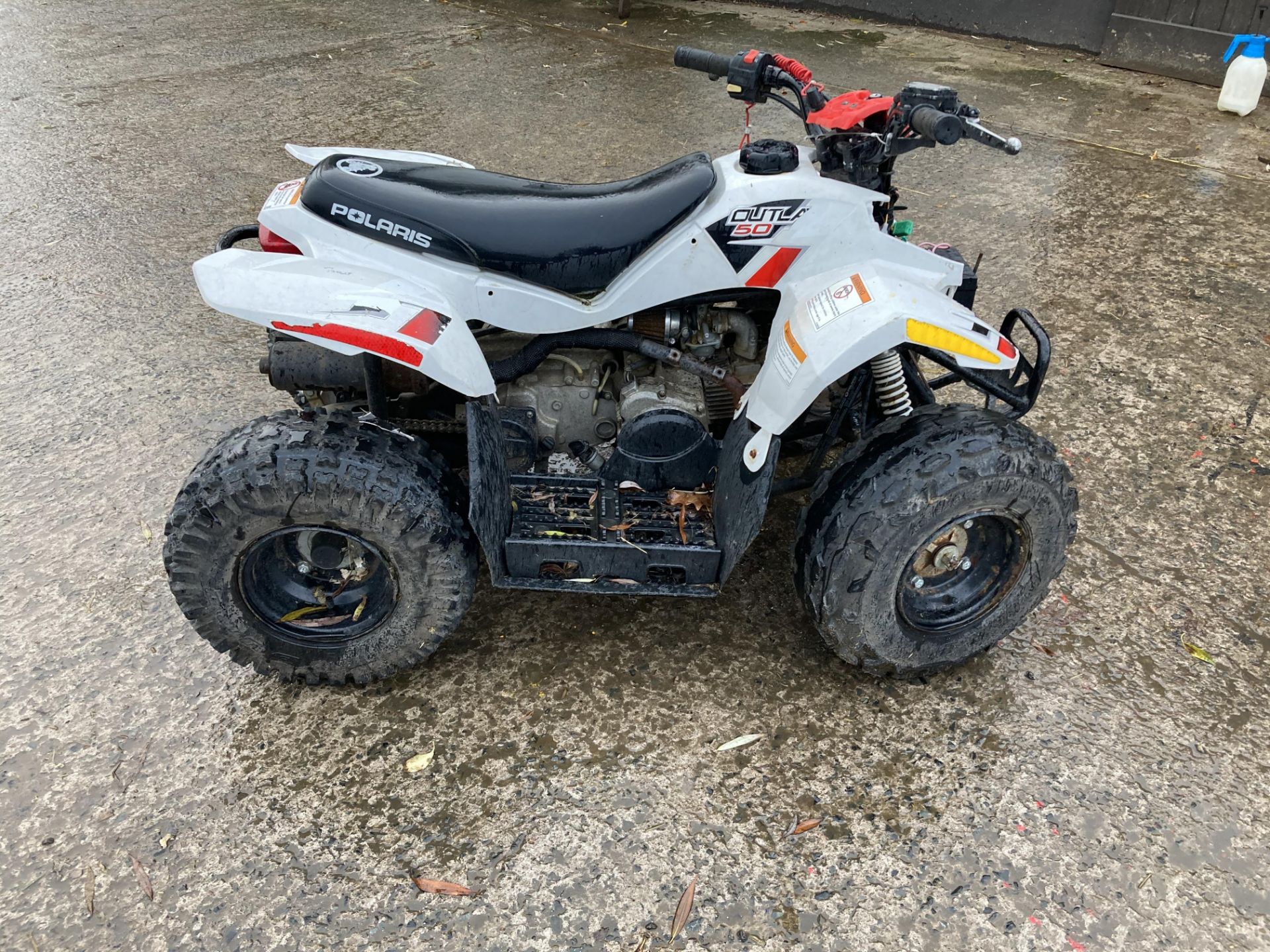 POLARIS PETROL QUAD BIKE.LOCATION NORTHERN IRELAND - Image 3 of 3