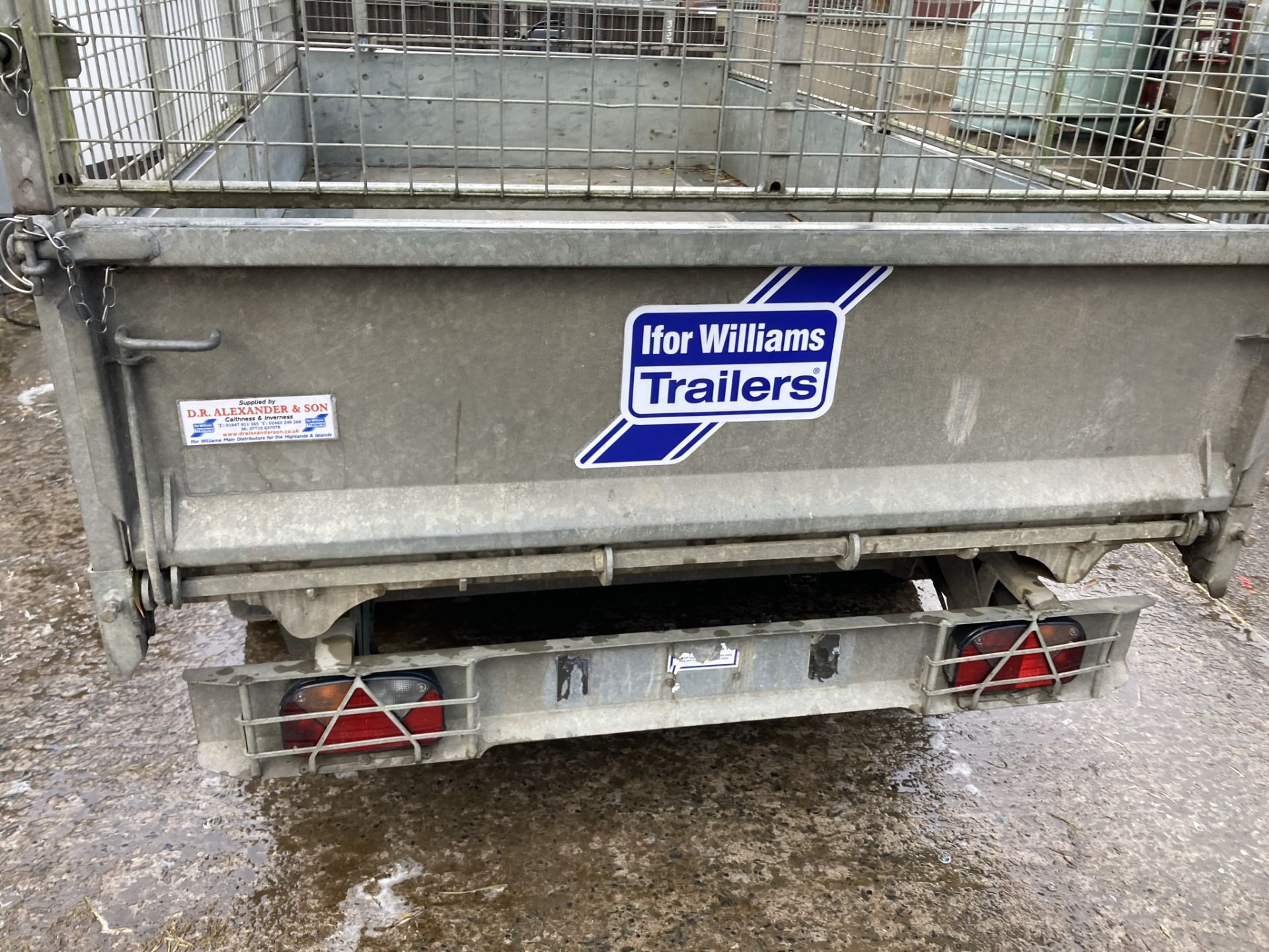 IFOR WILLIAMS TIPPING TRAILER.LOCATION NORTHERN IRELAND - Image 3 of 6