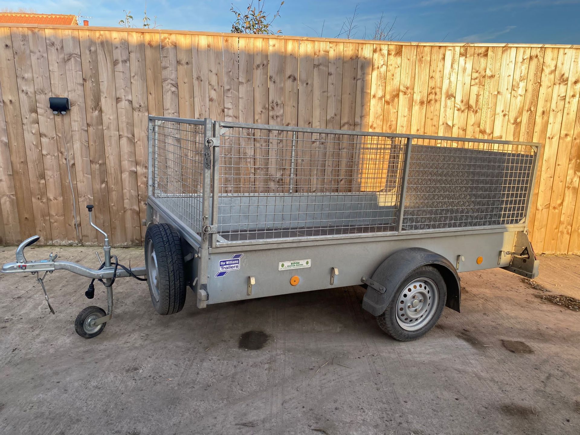 2021 IFOR WILLIAMS P8E 8 X 5 TRAILER LOCATION NORTH YORKSHIRE. - Image 5 of 5