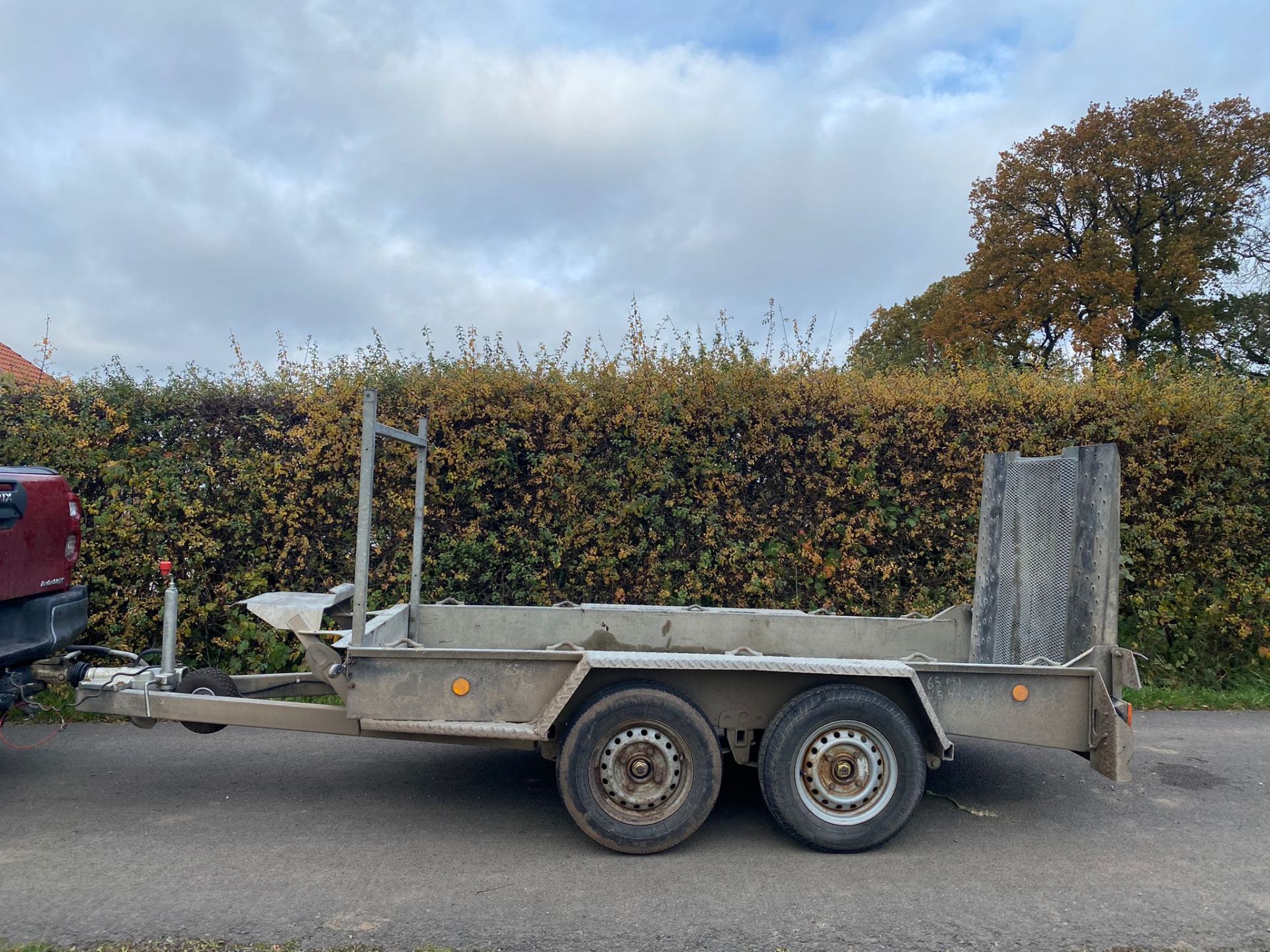 IFOR WILLIAMS PLANT TRAILER.LOCATION NORTH YORKSHIRE