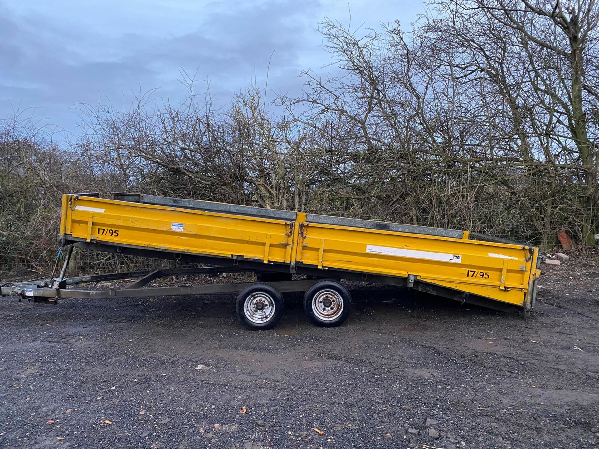 INDESPENSION TILT BED TRAILER.LOCATION NORTH YORKSHIRE - Image 6 of 6