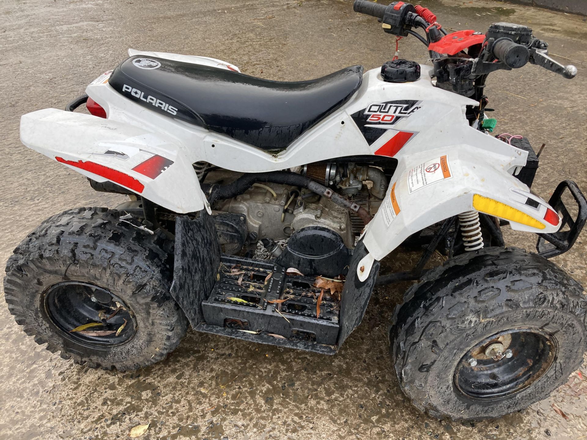 POLARIS PETROL QUAD BIKE.LOCATION NORTHERN IRELAND