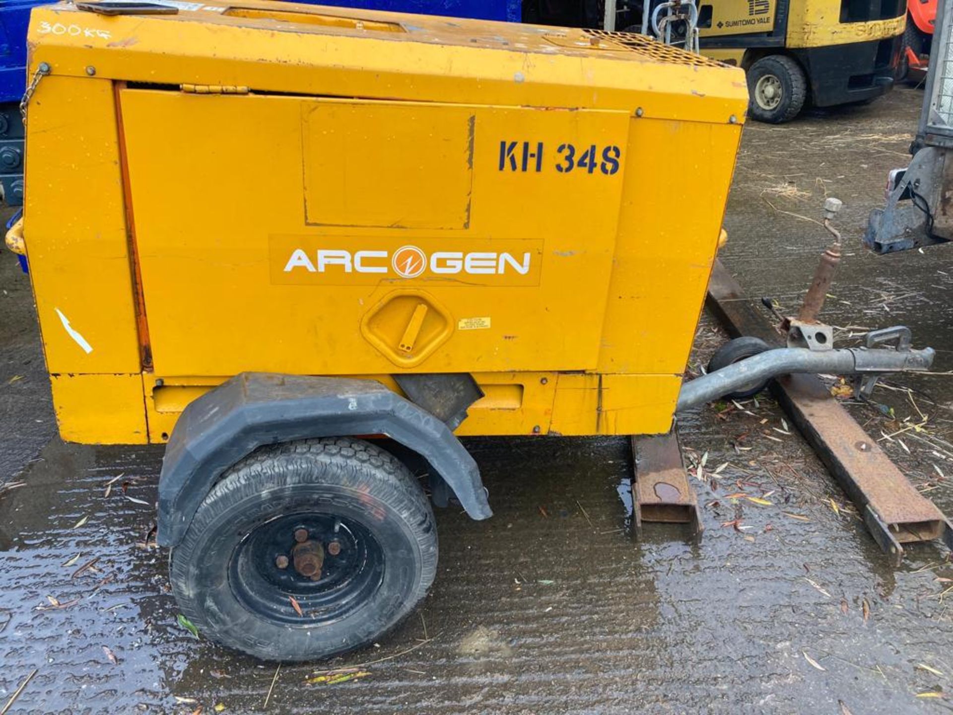 ARC GEN TOW BEHIND WELDER GENERATOR LOCATION NORTHERN IRELAND