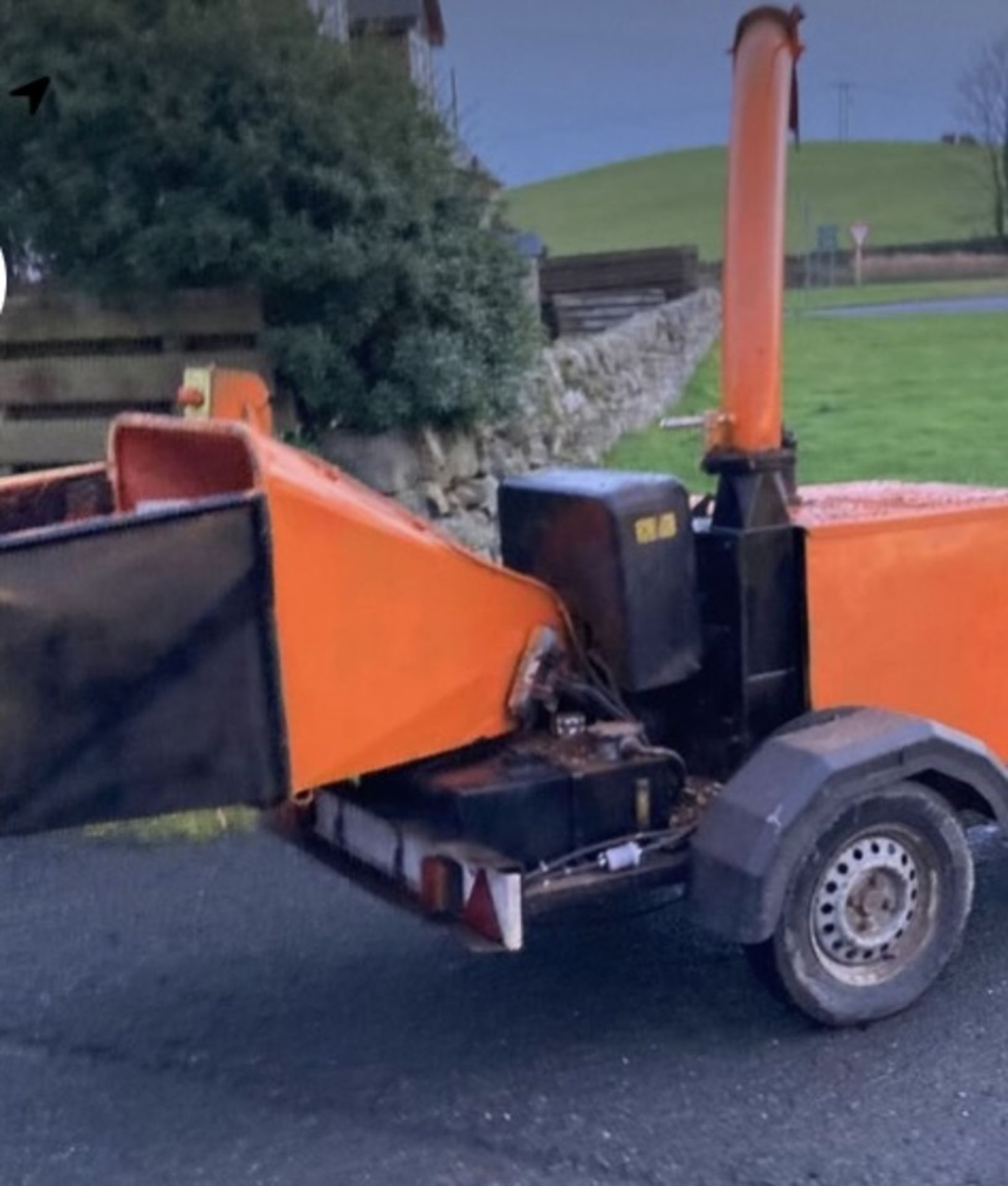 TIMBERWOLF DIESEL WOOD CHIPPER TW 150 DHB LOCATION NORTHERN IRELAND. - Image 5 of 5