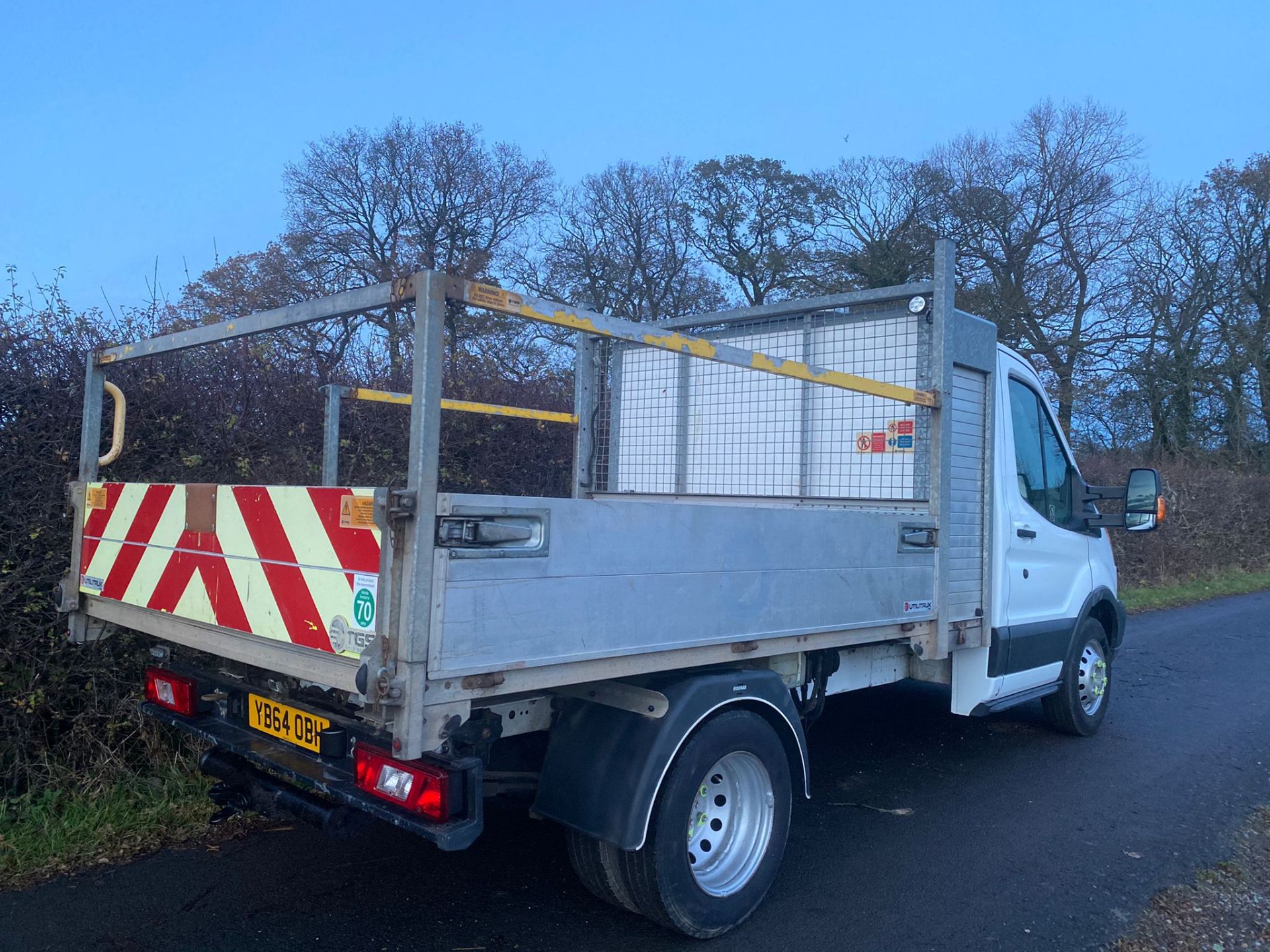 2014 FORD TRANSIT TIPPER.LOCATION NORTH YORKSHIRE.