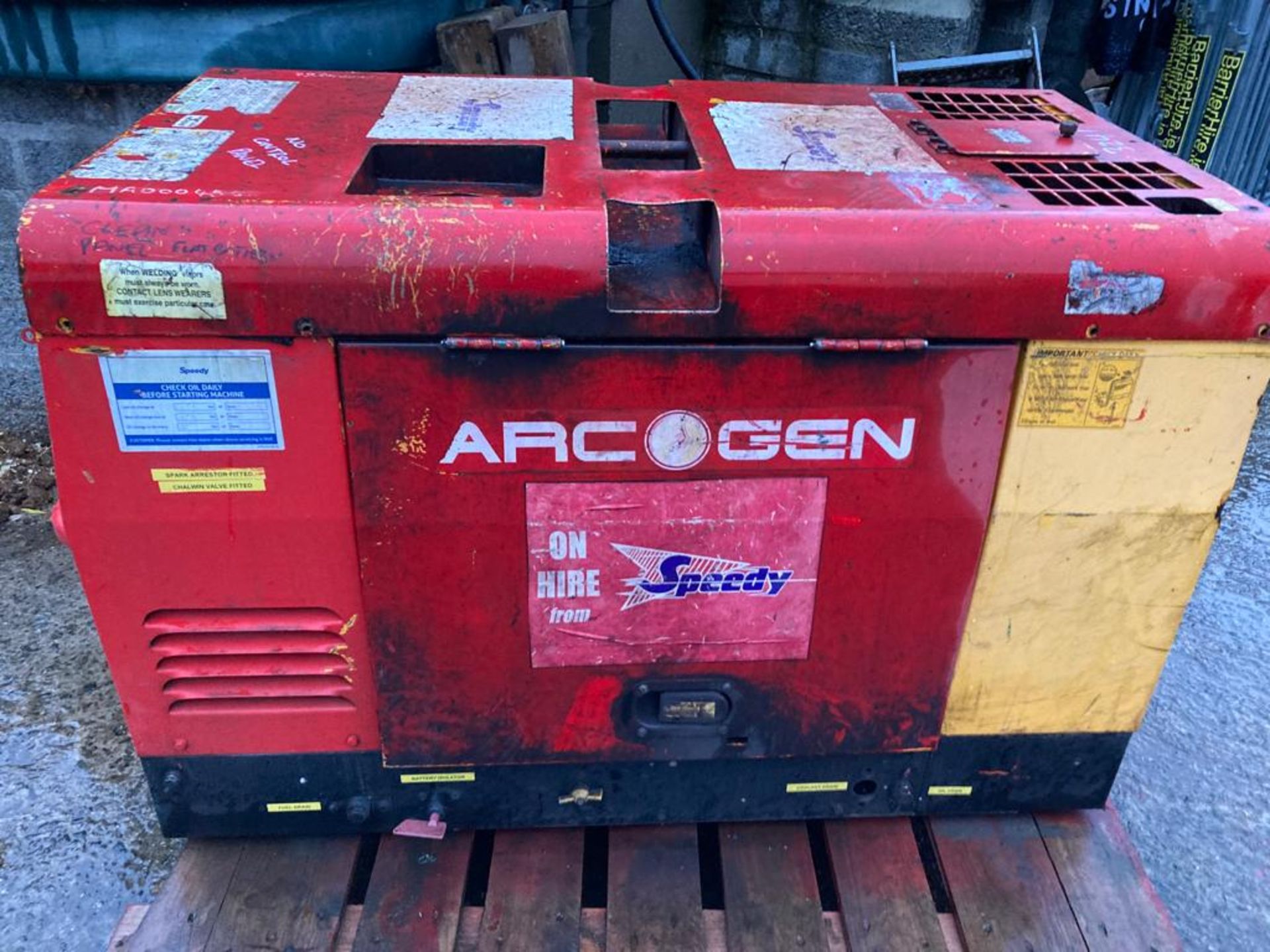 ARC GEN WELDER GENERATOR.LOCATION NORTHERN IRELAND. - Image 3 of 3