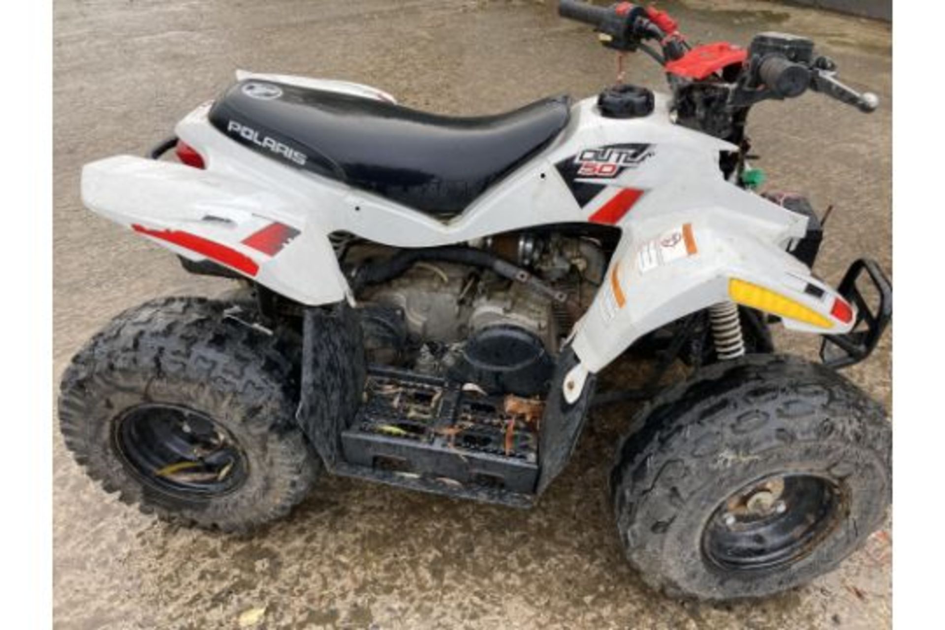 POLARIS PETROL QUAD BIKE