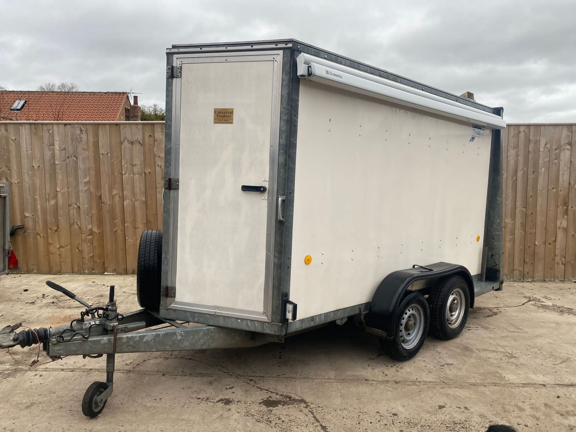 IFOR WILLIAMS BOX TRAILER 10X5 LOCATION NORTH YORKSHIRE. - Image 8 of 8