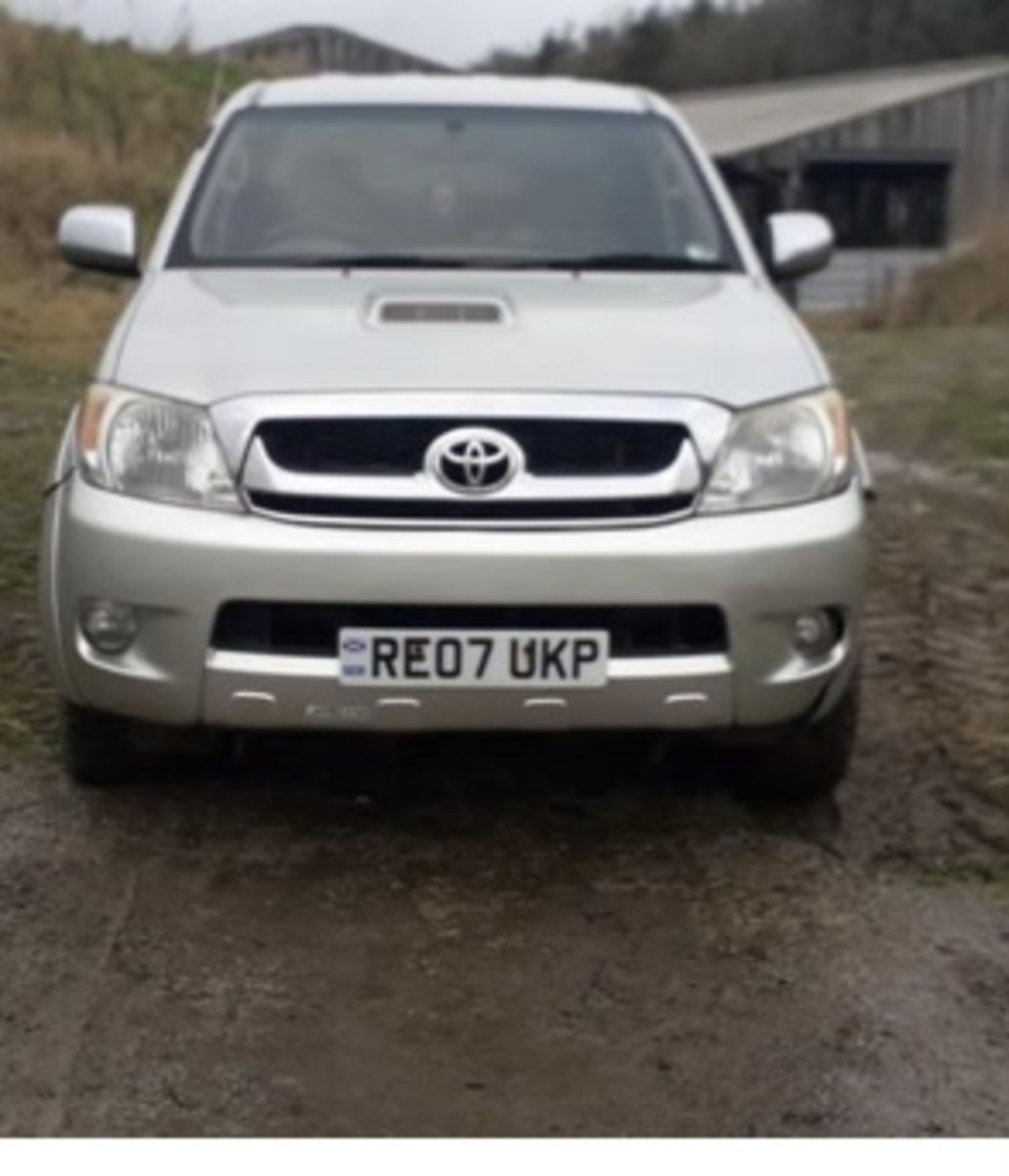 TOYOTA HILUX INVINCIBLE 2007 3.0 LITRE DIESEL LOCATION NORTHERN IRELAND. - Image 2 of 7