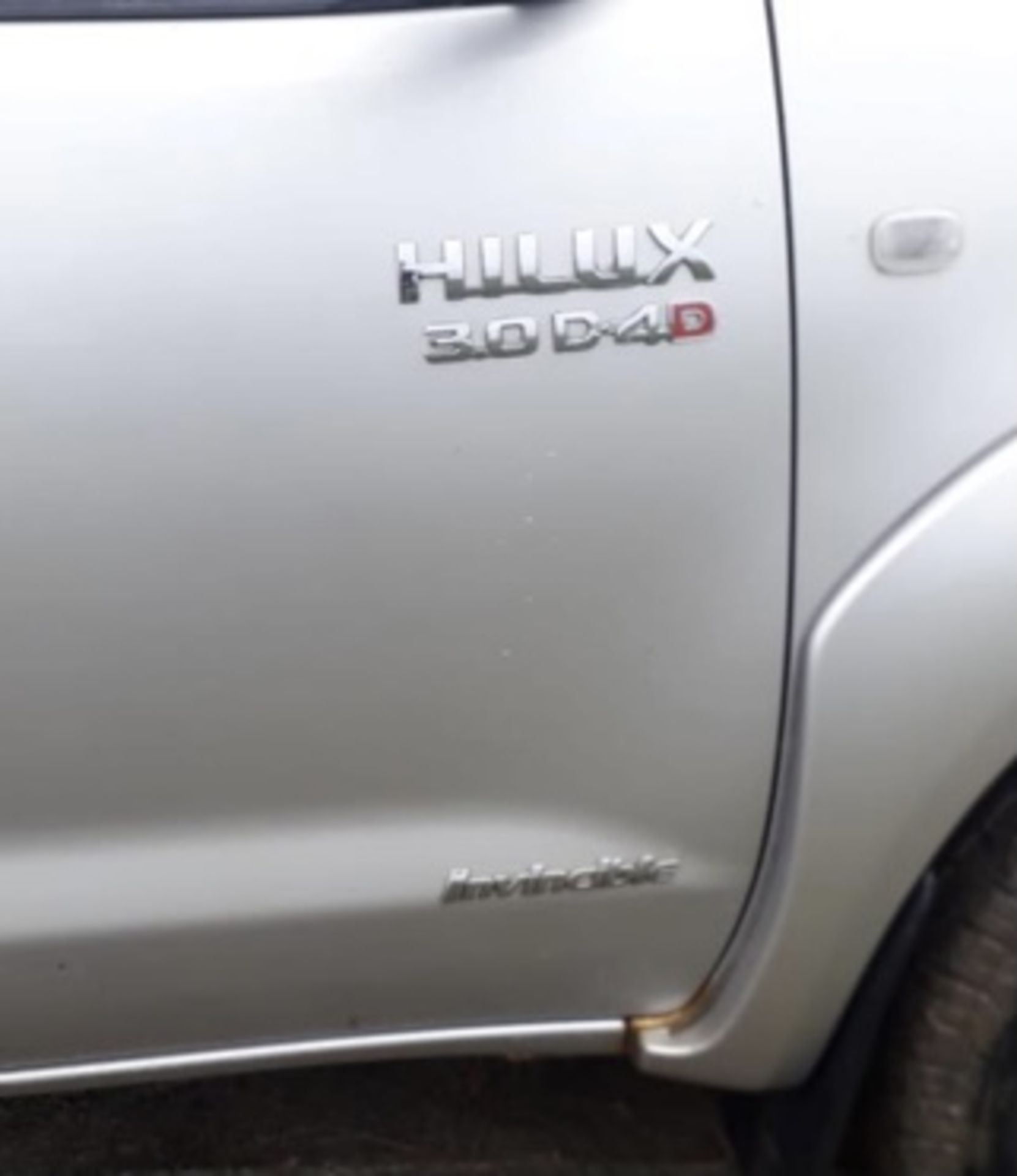 TOYOTA HILUX INVINCIBLE 2007 3.0 LITRE DIESEL LOCATION NORTHERN IRELAND. - Image 6 of 7